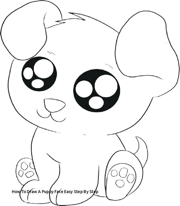 612x701 Drawing Of Puppies Drawings Of Puppy Eyes How To Draw A Puppy Face