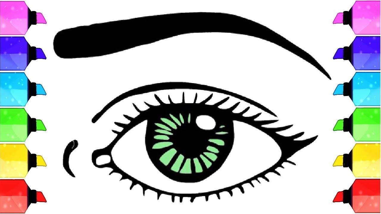 1280x720 How To Draw A Realistic Eye! Best Tutorial