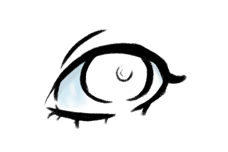 727x486 How To Draw An Eye In Photoshop Izs