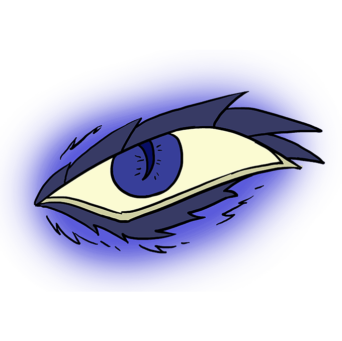 680x678 Dragon Eye Drawing