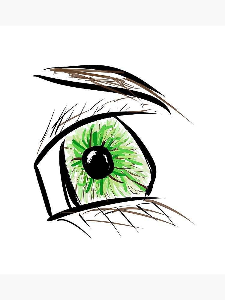 750x1000 Eye Drawing Design Photographic Print