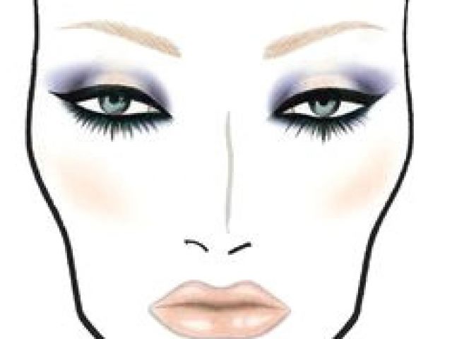 640x480 Drawing Eyes Chart Best Face Charts Images Sketches Make Up