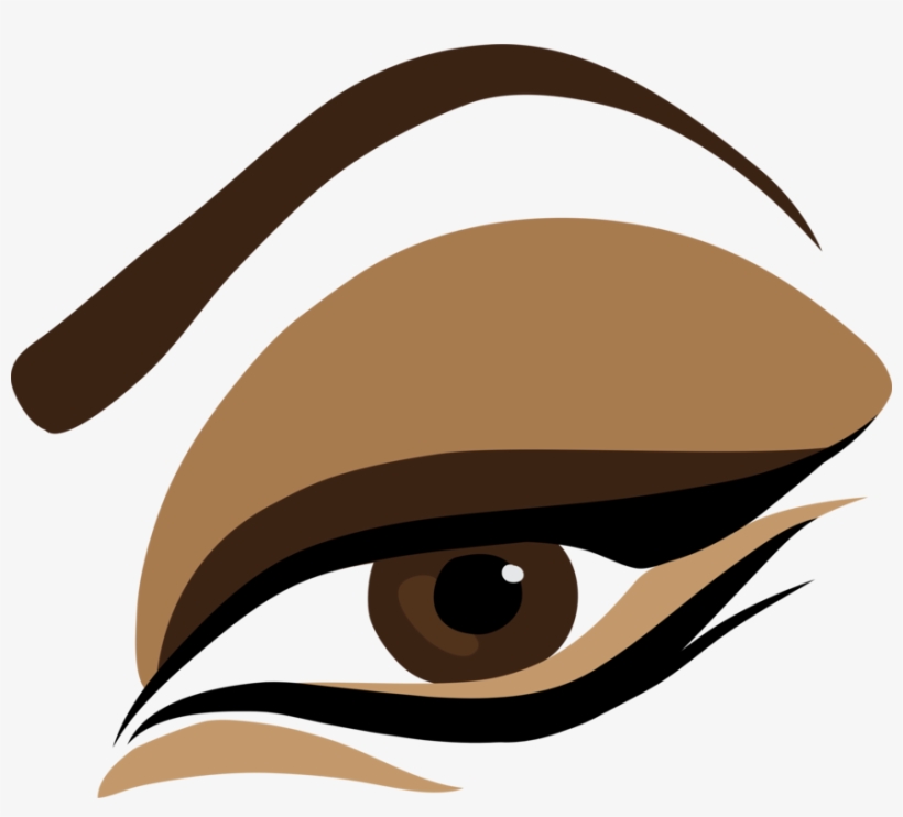 820x742 Eye Shadow Drawing Cartoon Face
