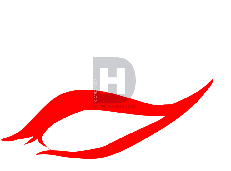 739x547 How To Draw Winter Eye Makeup, Step