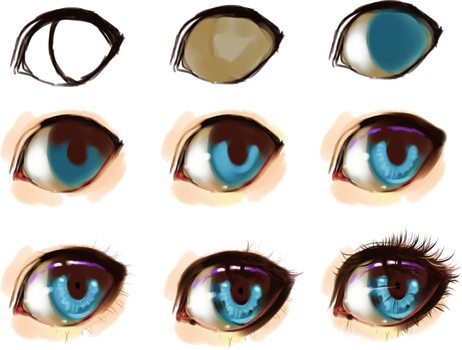 462x350 Collection Of Free Makeup Drawing Eyeball Download On Ui Ex