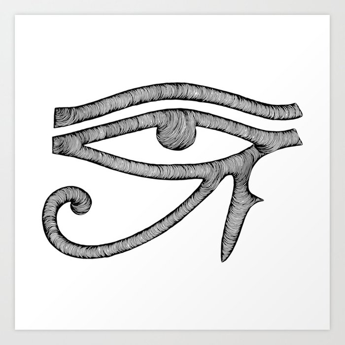 700x700 Eye Of Horus Art Print