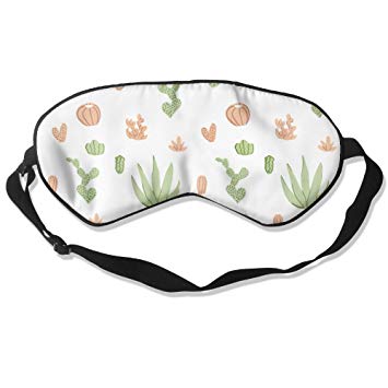 355x355 Eye Mask Eyeshade Cactus Drawing Sleep Mask Blindfold Eyepatch