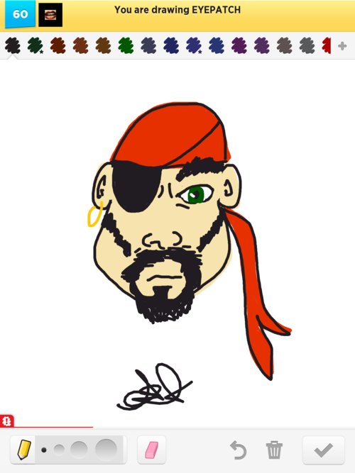 500x667 Eyepatch Drawings