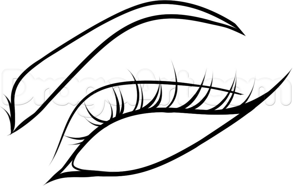 1010x641 Draw A Dark Eye Tattoo, Step