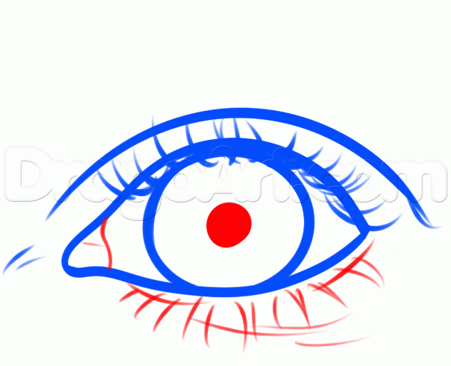 635x515 how to draw a bloodshot eye, step