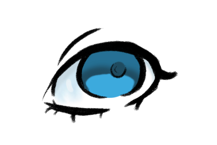 727x486 How To Draw An Eye In Photoshop Izs