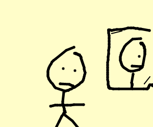 300x250 your reflection turns it's back to your eyes