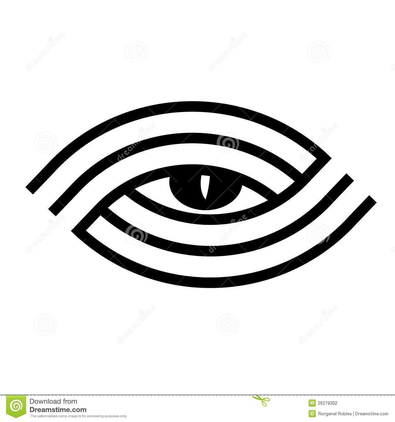 1300x1390 Black Tribal Illuminati Eye Tattoo Design Tattoos On All Seeing