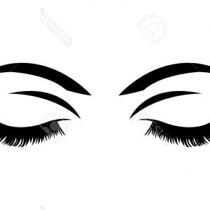 300x300 Eyebrow Drawing Types Brows Vector Illustration Template Hand