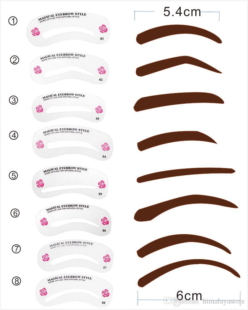 804x1004 set eyebrow stencil reusable to shape different styles eyebrow