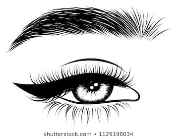 359x280 Illustration For Beauty Salon For Eyebrow And Eyelash Extension