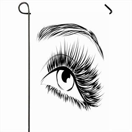 425x425 Ahawoso Outdoor Garden Flags Inch Eyebrow