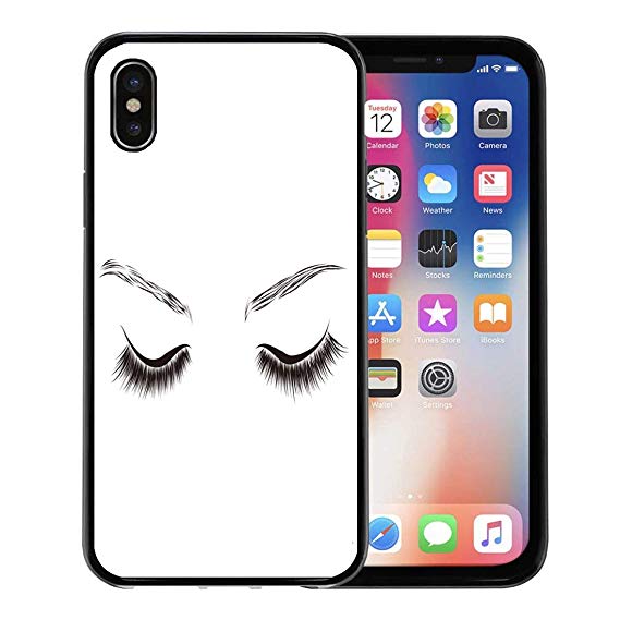 569x569 emvency phone case for apple iphone xs case,eyelash