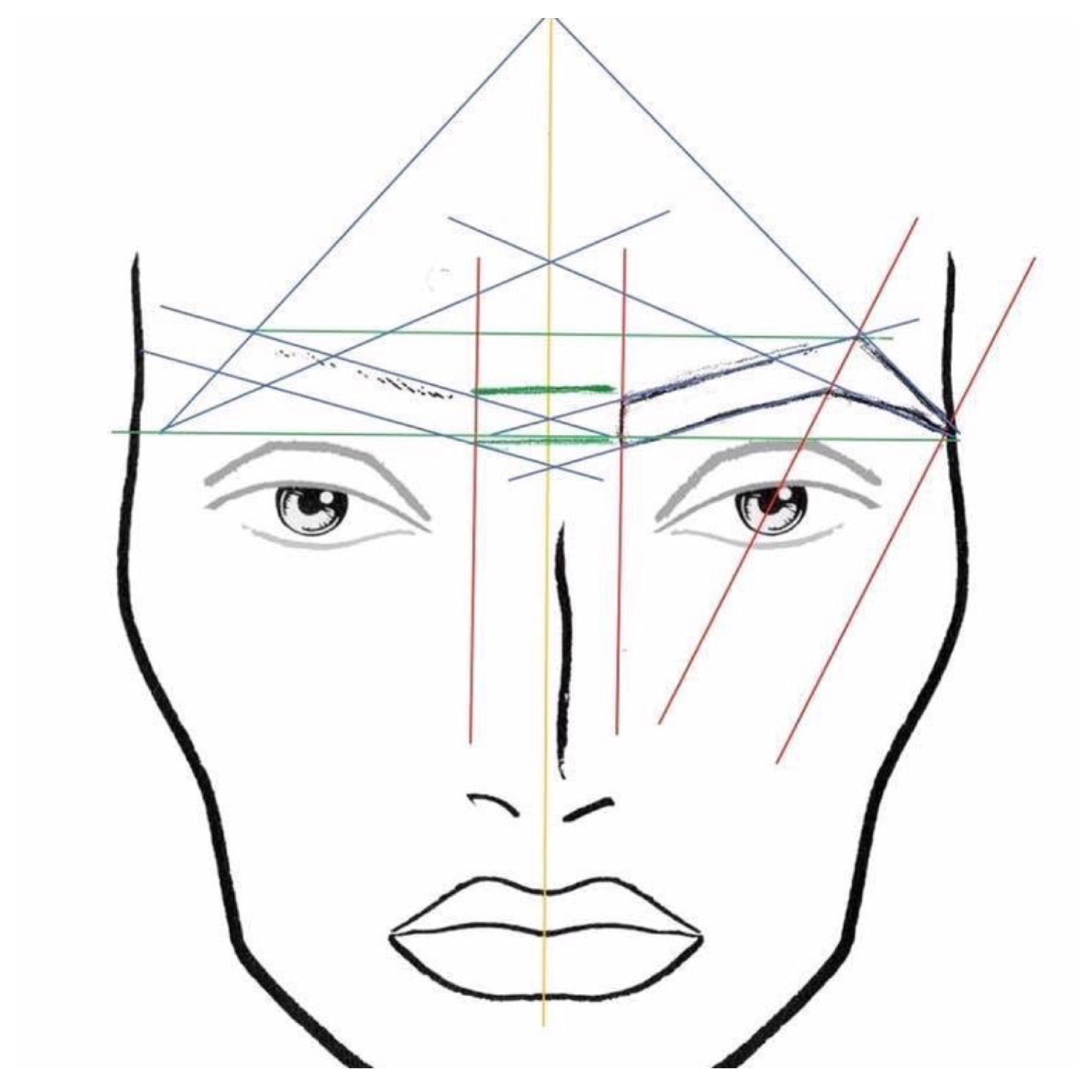 1936x1936 Browmapping Makeup Cejas, Cejas Perfectas, Maquillaje De Cejas