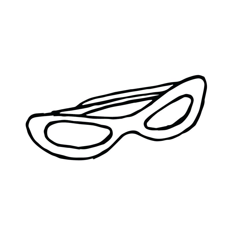 800x800 Drawing Of Goggles Ski Snowboard Goggles Doodle Style Sketch