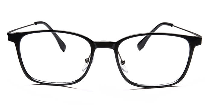 700x350 Graviate Black Full Frame Retrosquare Eyeglasses