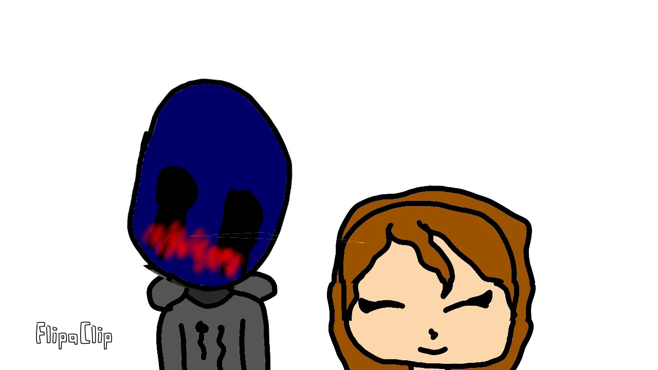 1280x720 sally x eyeless jack creepypasta my art
