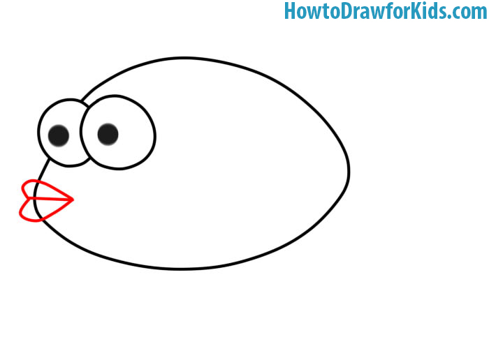 700x493 How To Draw A Fish For Kids How To Draw For Kids