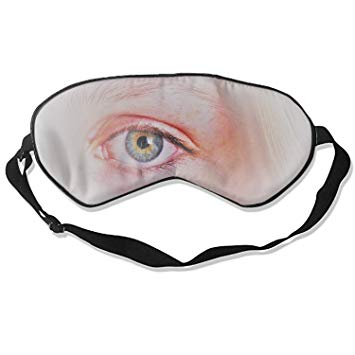 355x355 Sleep Eyes Masks Covers Art Drawing Eye Print Silk