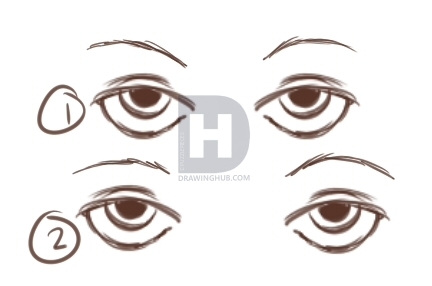 432x286 How To Draw Eyes, Step