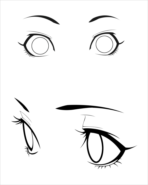 600x751 How To Draw Surprised Eyes