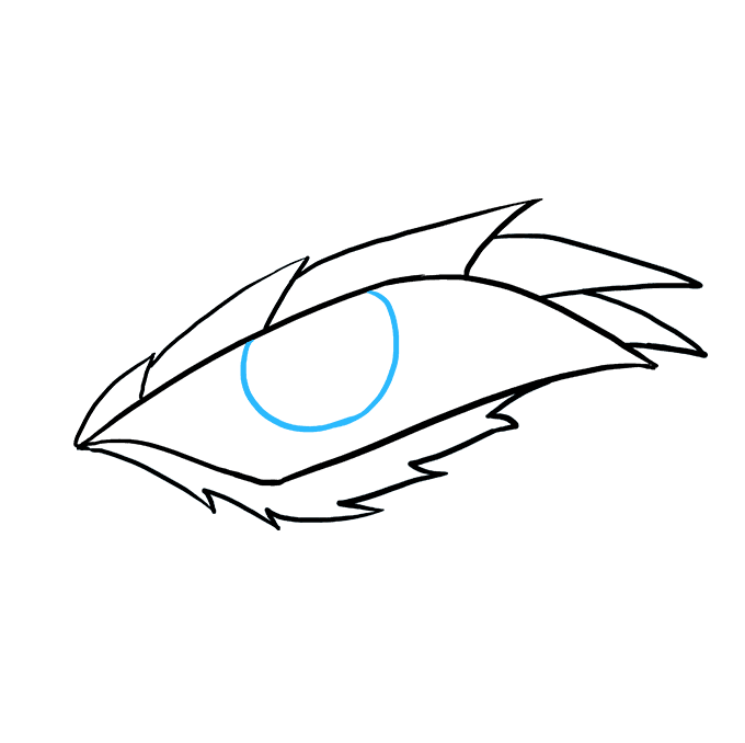 680x678 How To Draw A Dragon Eye
