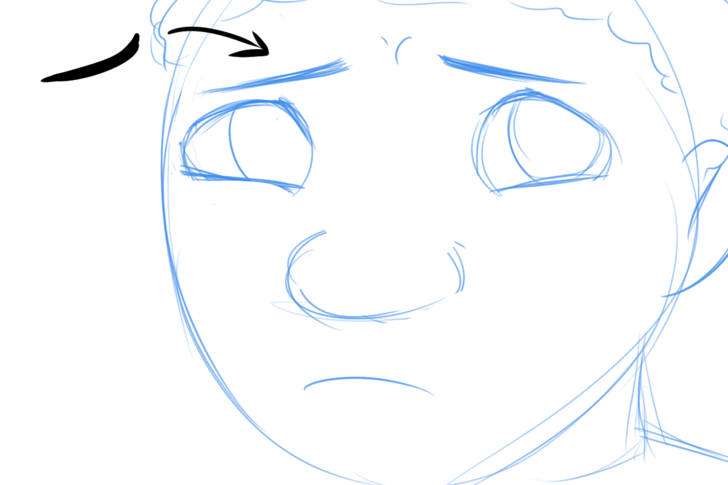 728x485 how to draw teary cartoon eyes steps