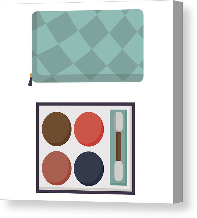 678x750 Makeup Icons Perfume Mascara Care Brushes Comb Faced Eyeshadow