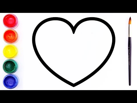 480x360 Glitter Apple Drawing And Coloring Pages For Kids Toddlers Draw