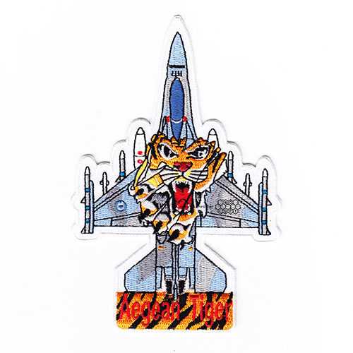 500x500 F Aegean Tigers Mira Hellenic Air Force Patch
