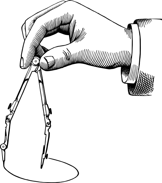 528x599 Drawing A Circle Clip Art