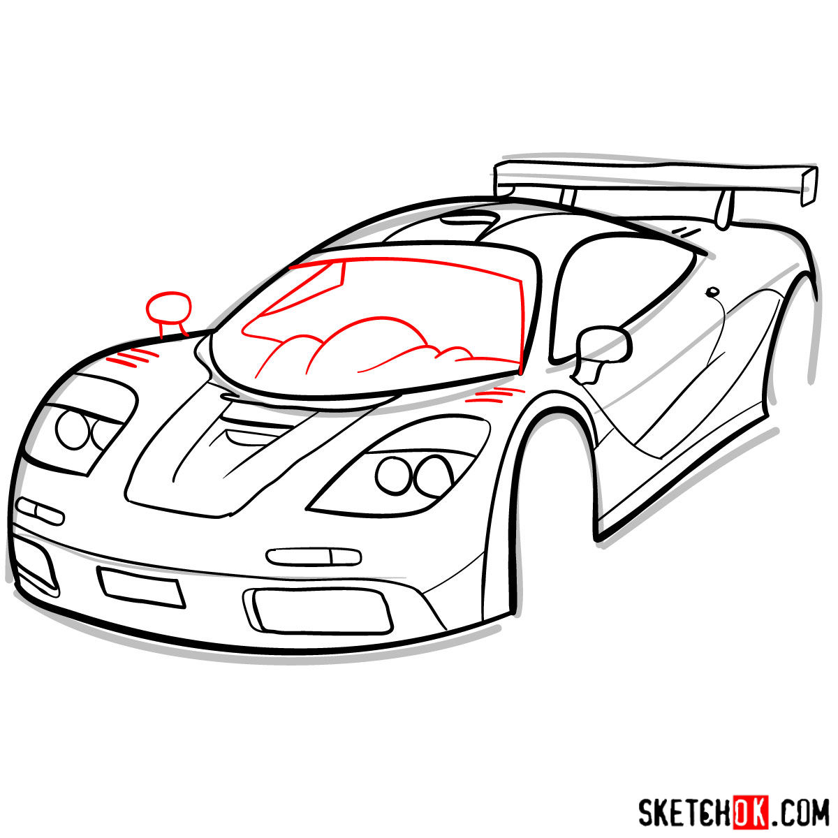 1200x1200 How To Draw Mclaren