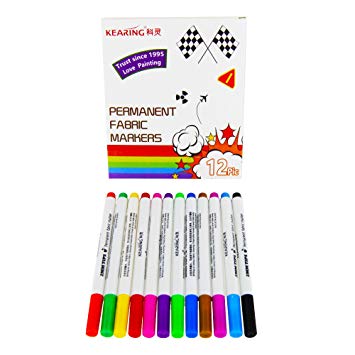 355x355 Buy Kearing Permannet Fabric Marker Fiber Tip Colorful Non