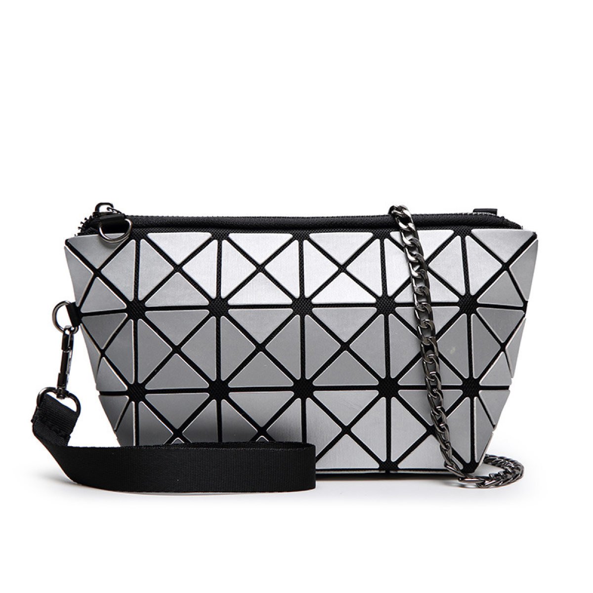 1200x1200 Lady Matte Drawing Holding Bag Rhombus Chain Package