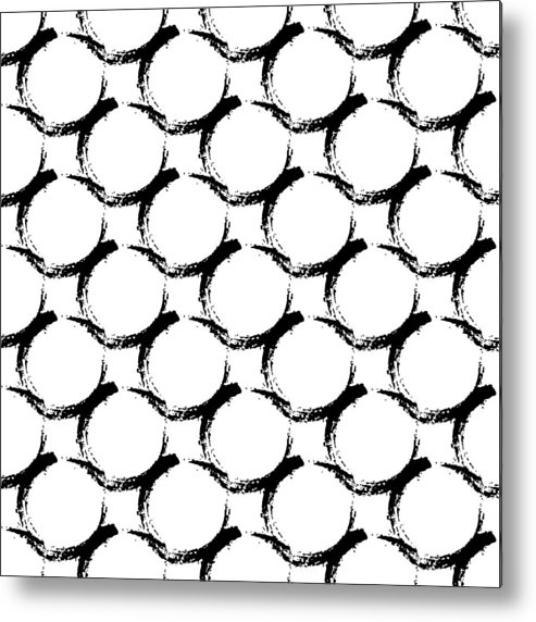493x572 Vector Seamless Pattern With Brush Circle And Round Black Color