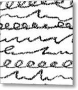 155x180 Vector Seamless Pattern With Brush Written Letter Black Color