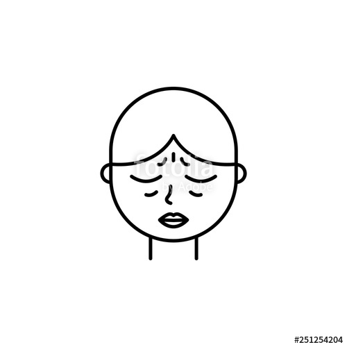 500x500 face, plastic surgery icon element of plastic surgery for mobile