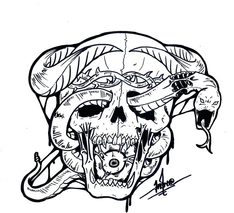 900x819 Snake Face Drawing Snake Face Drawing Easy