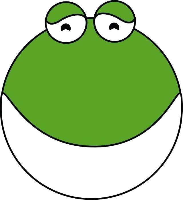 640x700 frog face drawing easy to draw frog face painting coloring pages