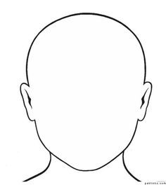 236x264 Face Template Drawing People Empty Face