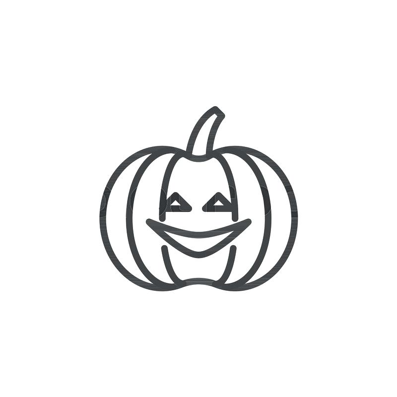 800x800 Pumpkin Outline Pumpkin Face Template To Print