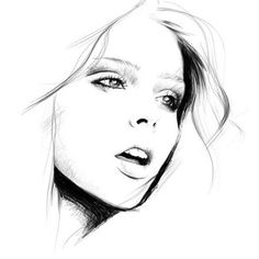236x236 Girl Face Drawing Tumblr