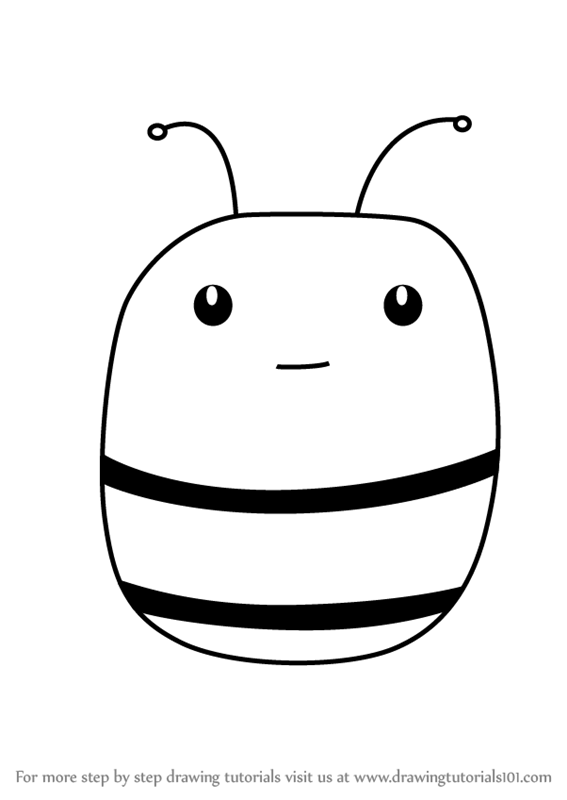 567x800 Learn How To Draw A Honey Bee Face For Kids