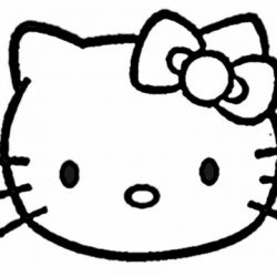 250x250 Cat Face Line Drawing Simple Kitty Tutorial Pencil A On Child