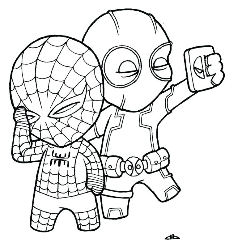 728x799 Easy Drawings Of Spiderman Download